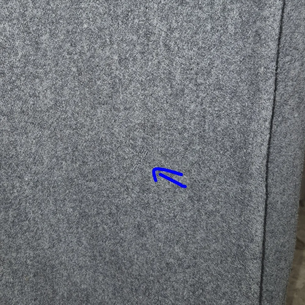 Vintage Women's Continental 100% Wool Trench Coat Jacket. Union Made In The USA. - Picture 11 of 11